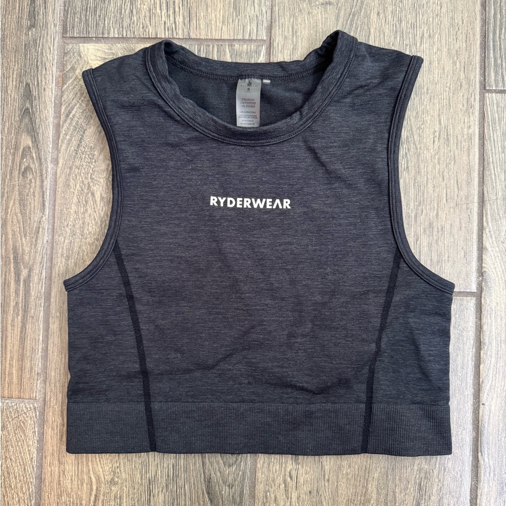 Ryderwear Crop Workout Tank Size S